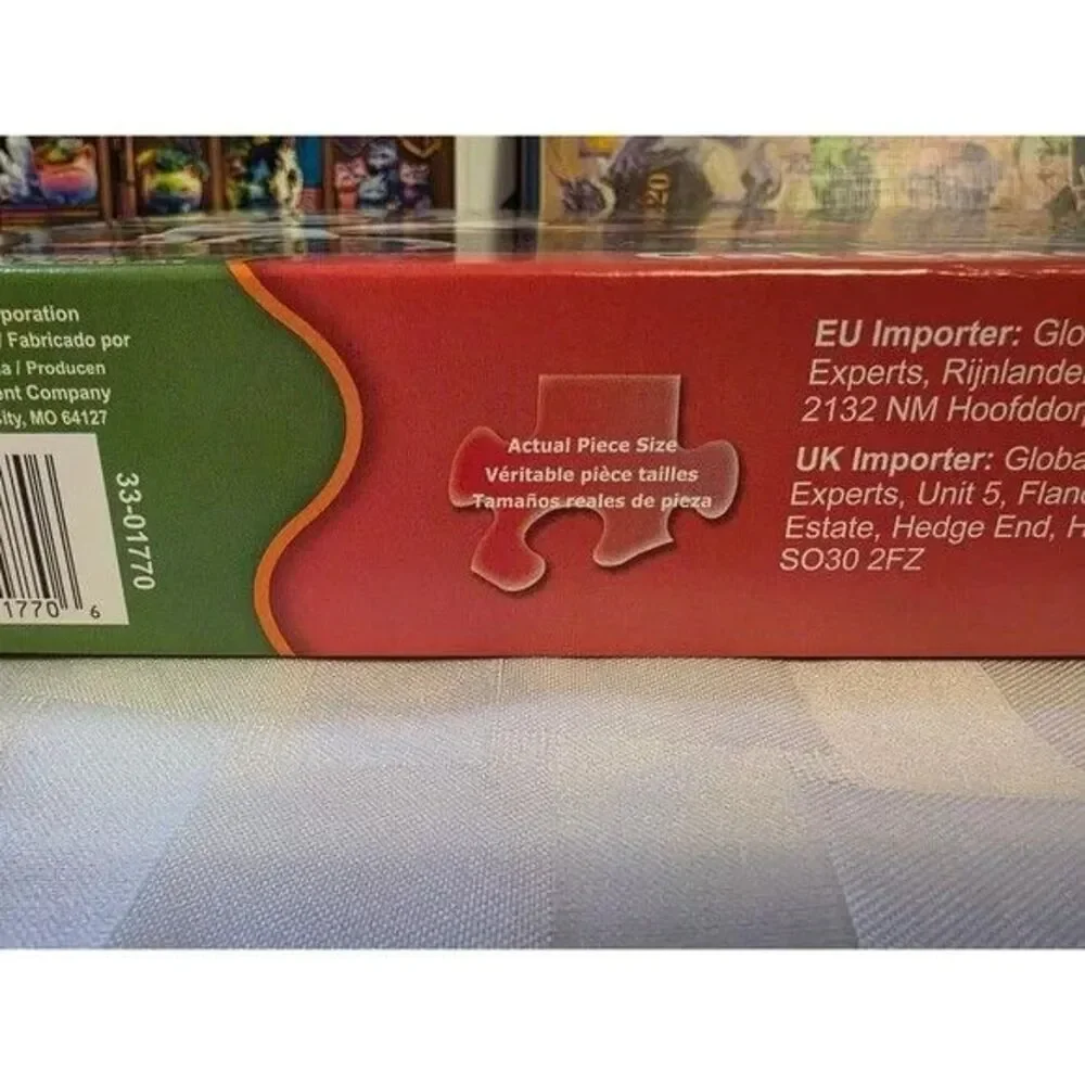 Lot Of 4 Jigsaw Puzzles 3-500 Pc,  1-1000 Pc